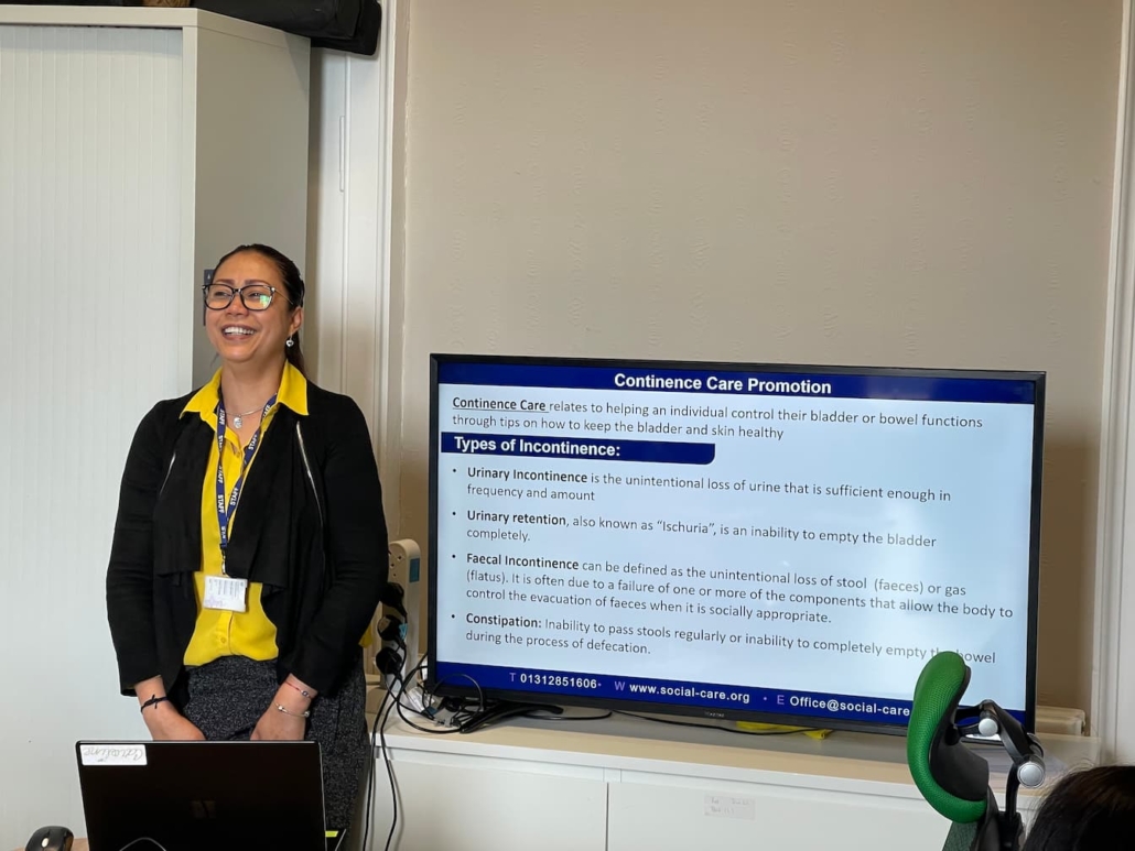 Continence Training Workshop